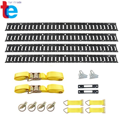 Track tie down rail kit - e-track, tie-down