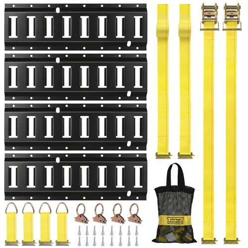 Track rail tie down kit - e,